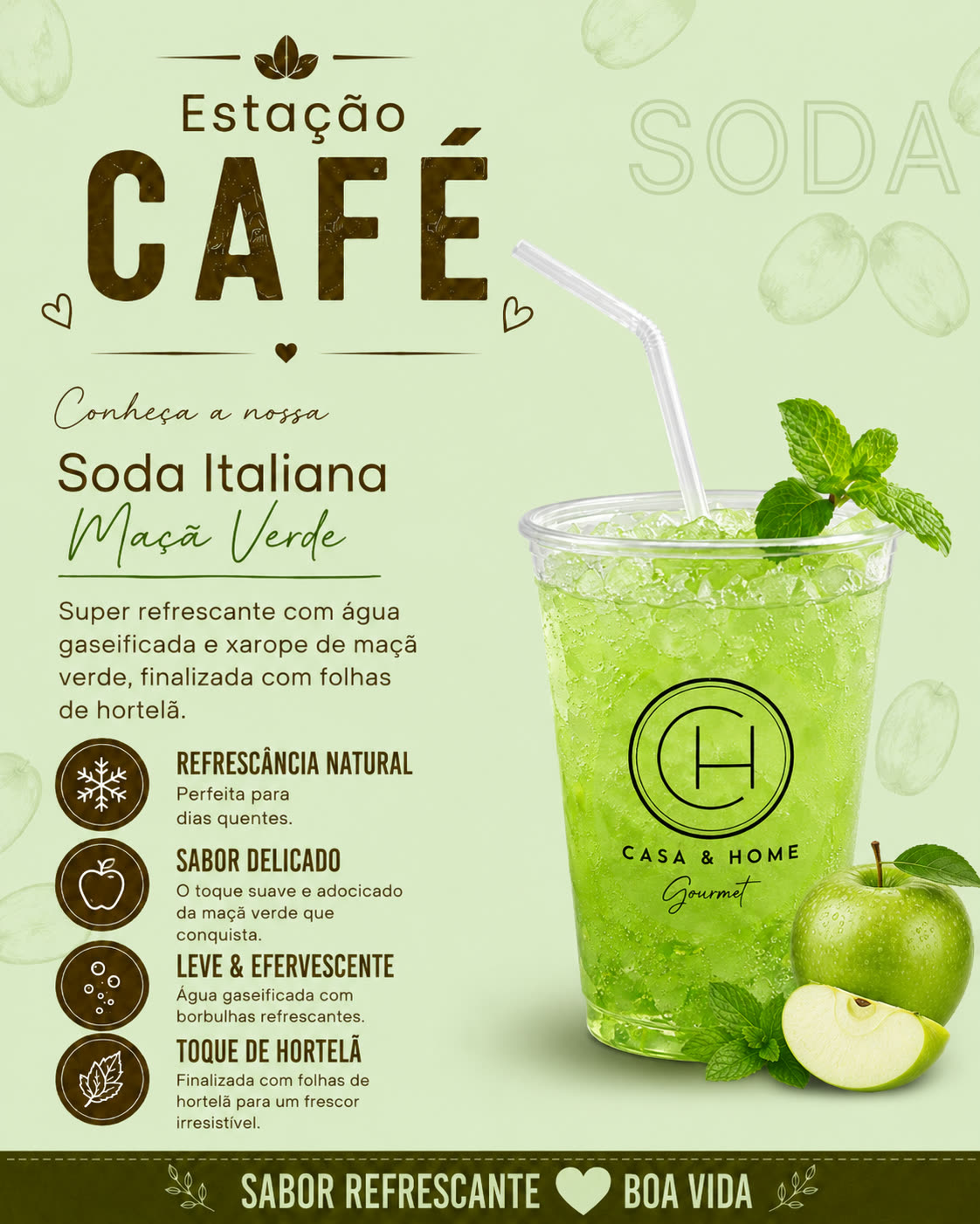 Soda Italiana — Maçã Verde